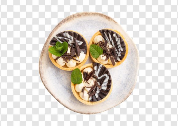 Download #2014 Chocolate &amp; Vanilla Dessert Isolated - 2014 Collection