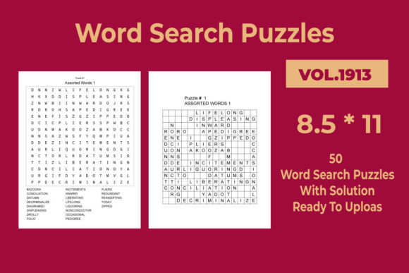 Download Word Search Puzzles Vol 1913 - Premium Resources