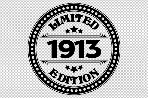Download Limited Edition 1913 SVG EPS PNG - Premium Resources