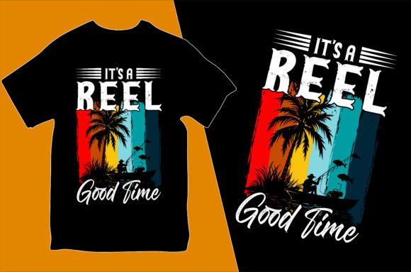 Download Fishing Retro Vintage Tshirt Design - Premium Resources
