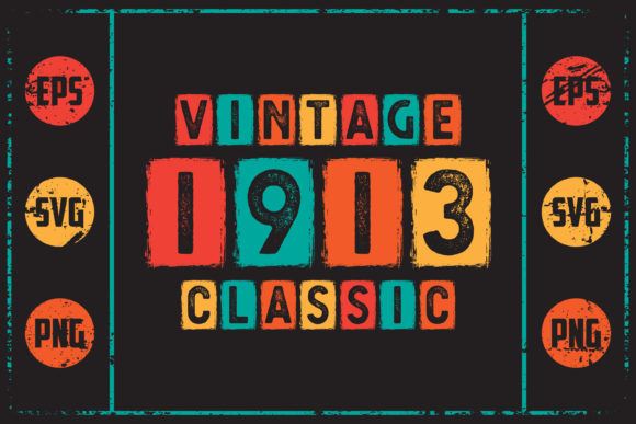 Download Vintage 1913 Classic - Premium Bundle